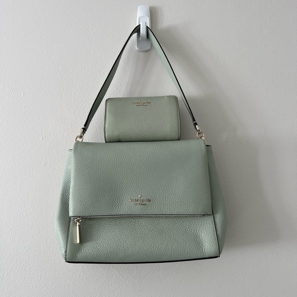 Kate Spade Light Green Shoulder Bag